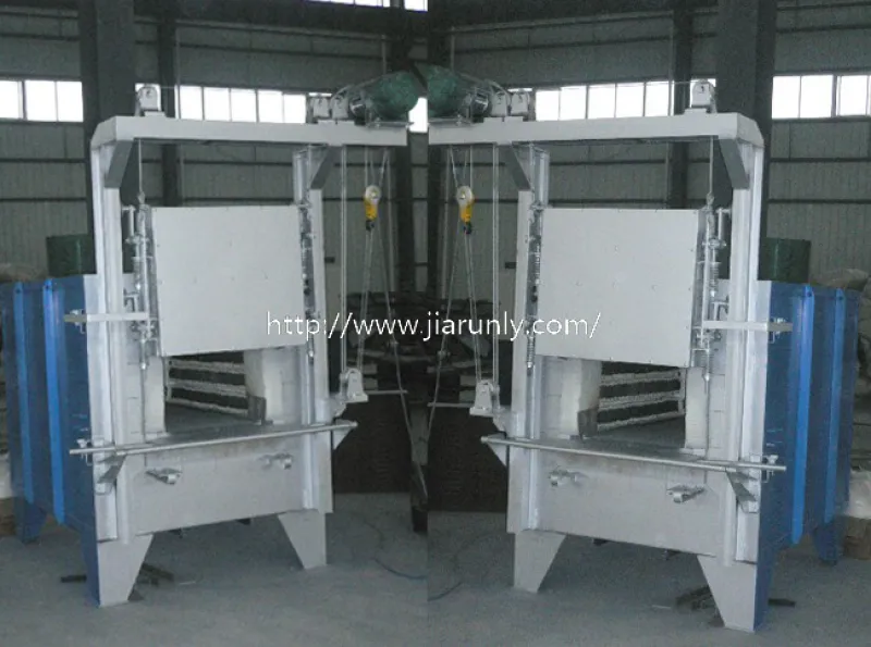 >Box type tempering furnace 700X300X800 (650 degrees)