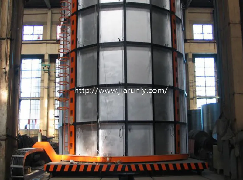>Hood type tempering furnace