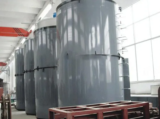 Pit-type tempering furnace