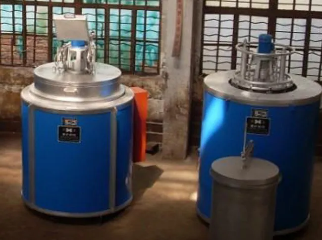 Pit-type tempering furnace