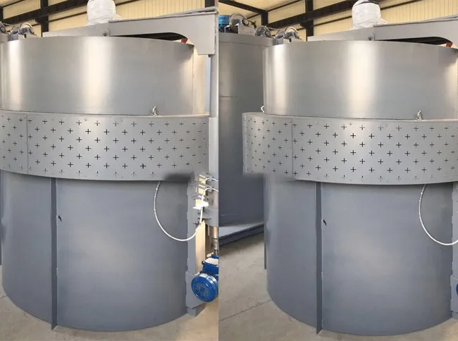 Pit-type tempering furnace
