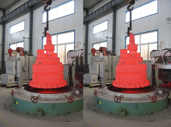 Pit-type quenching furnace