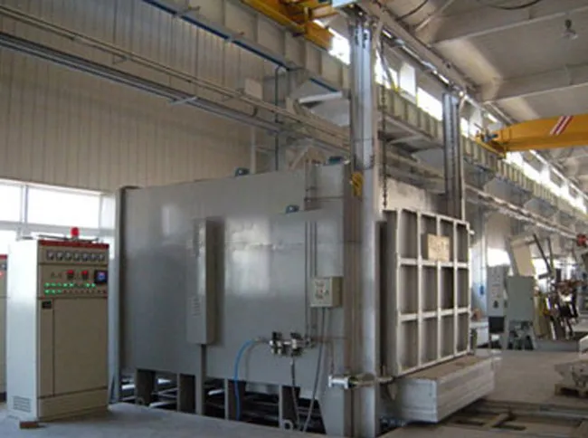 Chamber quenching furnace