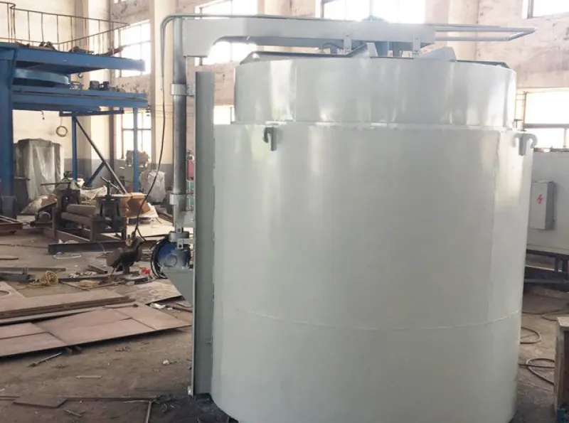>Pit-type tempering furnace