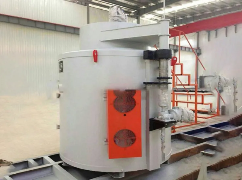 >Pit-type quenching furnace