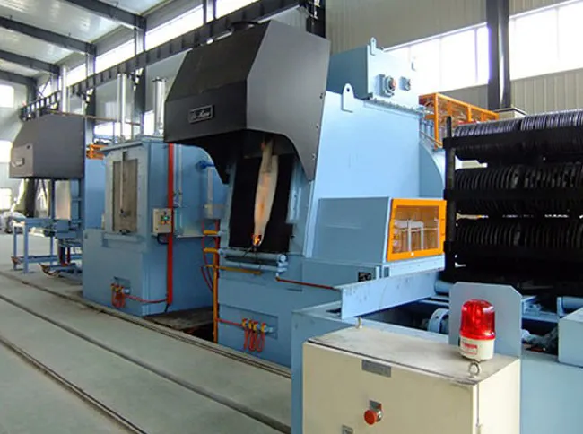 Box type bright heat treatment furnace