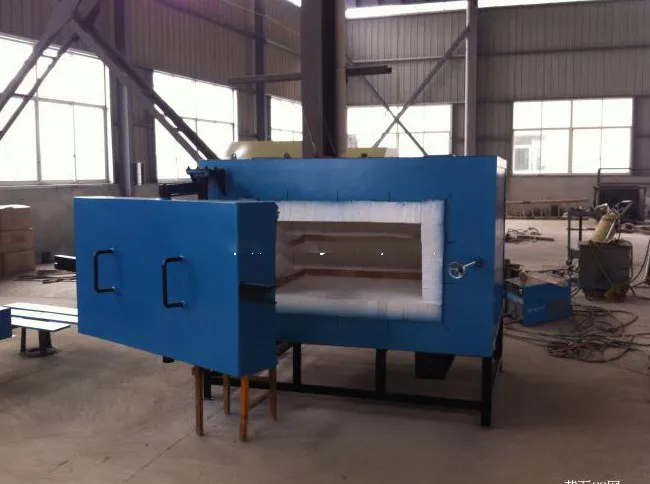 Box type bright heat treatment furnace