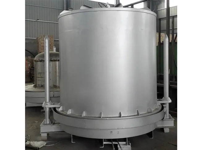 Pit-type bright heat treatment furnace