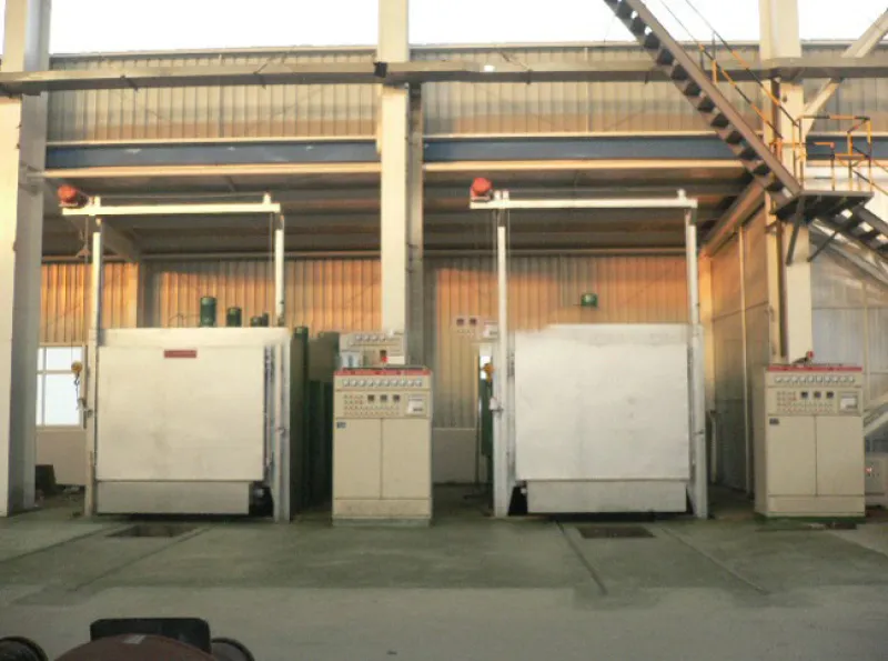 >Box type bright heat treatment furnace
